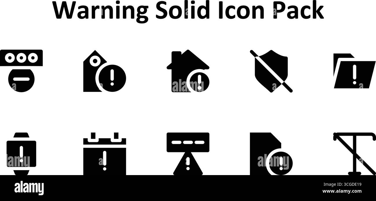 Construction site created Stock Vector Images - Alamy