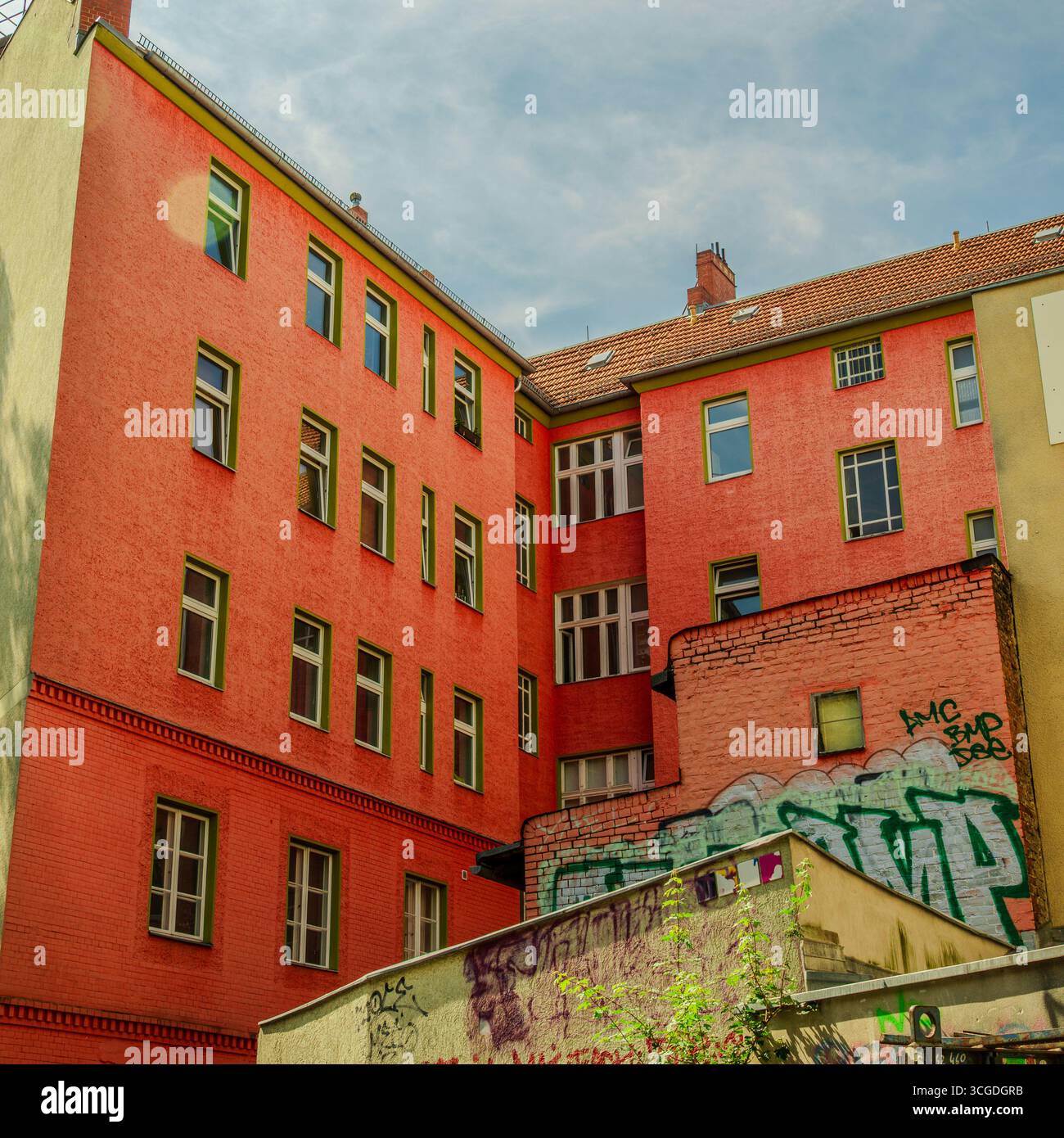 Historic architecture in Berlin, Germany Stock Photo