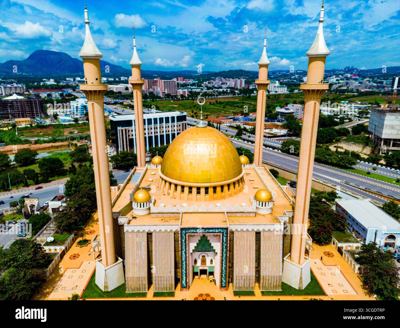 aerial-view-of-the-golden-dome-and-towering-minarets-of-the-national