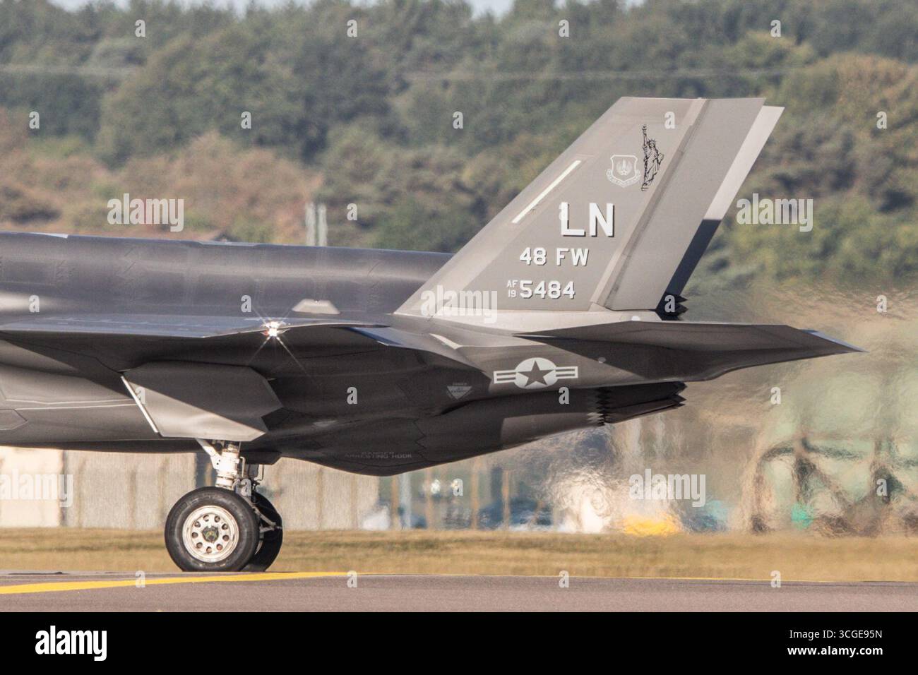 USAF F35’s assigned to the 48th Fighter Wing conduct a combat readiness ...