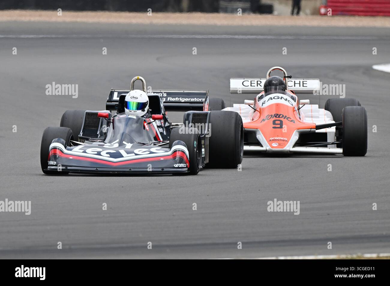 Lec Racing Craig Davies, LEC-Cosworth CRP1, Michael Fitzgerald, Arrows A4, Masters ...