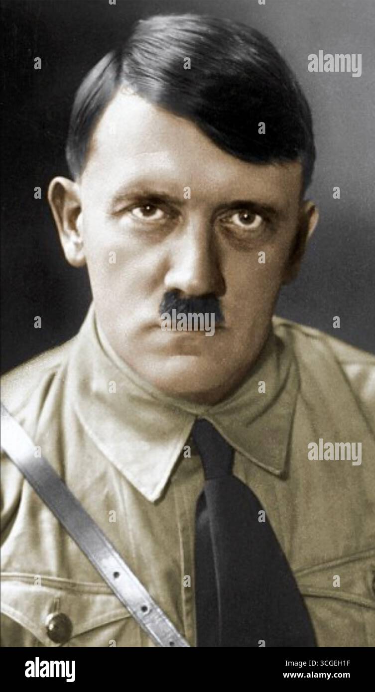 ADOLF HITLER (1889-1945) German Nazi dictator about 1936 Stock Photo ...