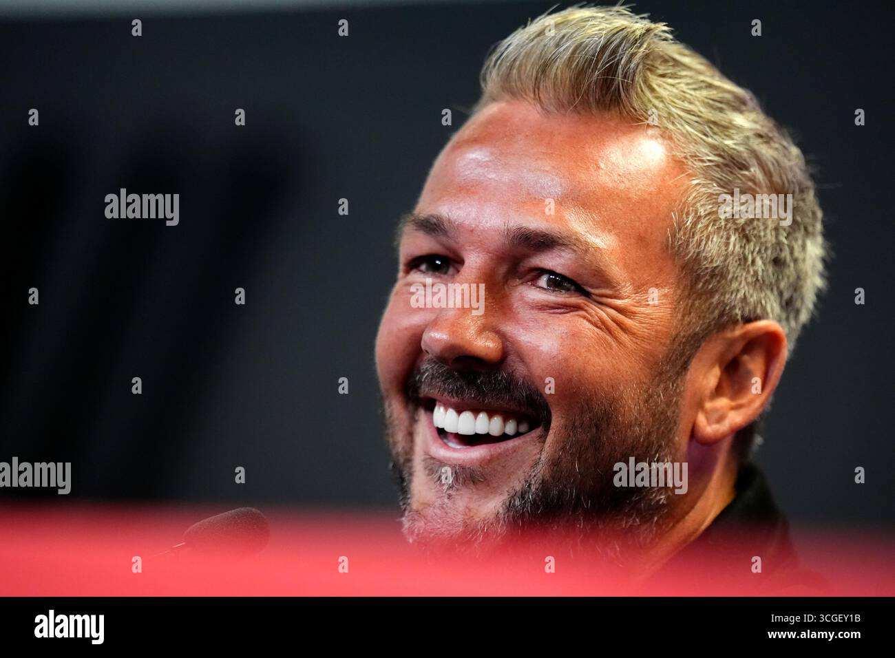 Wales U21 manager Matty Jones during a press conference at the Vale ...