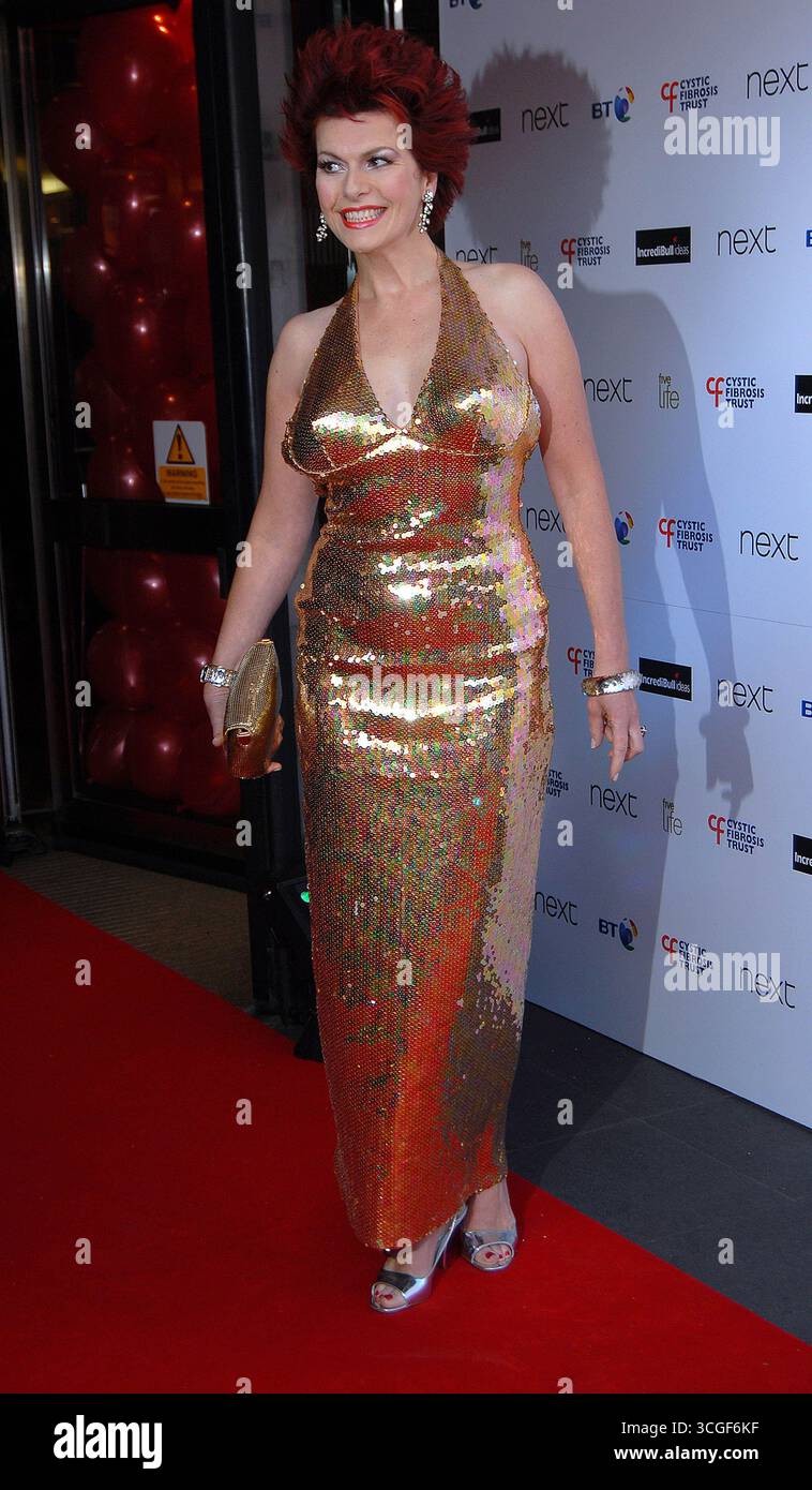 Cleo Rocos Chest Cleo Rocos at the Cystic Fibrosis Trust Breathing Life Awards held at ...