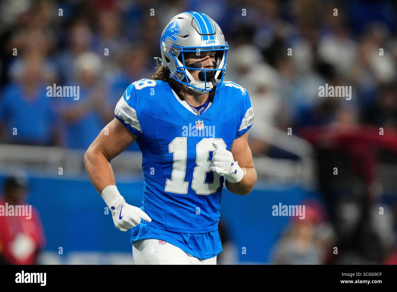 Detailed Isaac Teslaa Lions Receiver Profile Image Digital Art Detailed Isaac Teslaa Lions Receiver Profile Image Digital Art