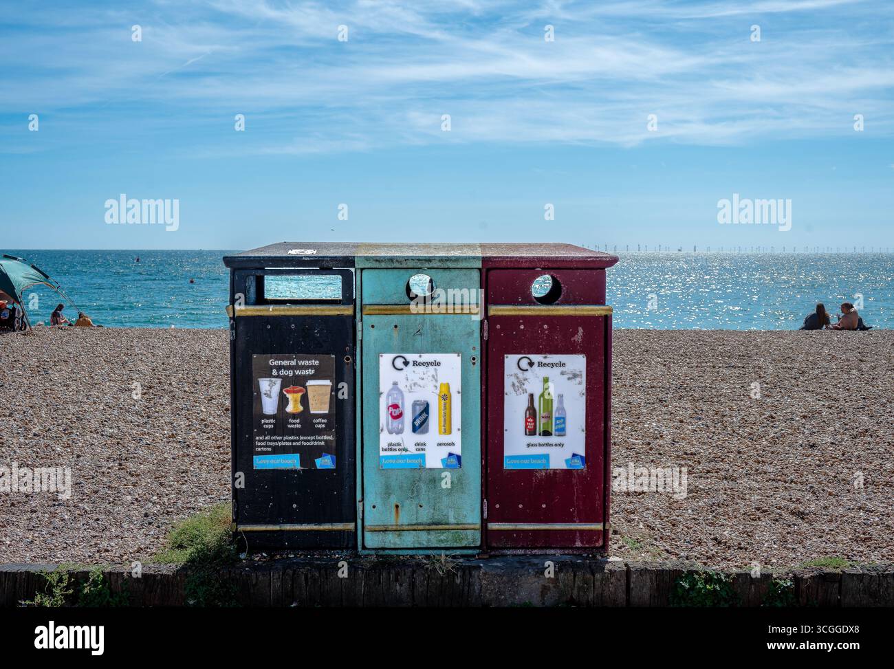 Three bins together hi-res stock photography and images - Alamy