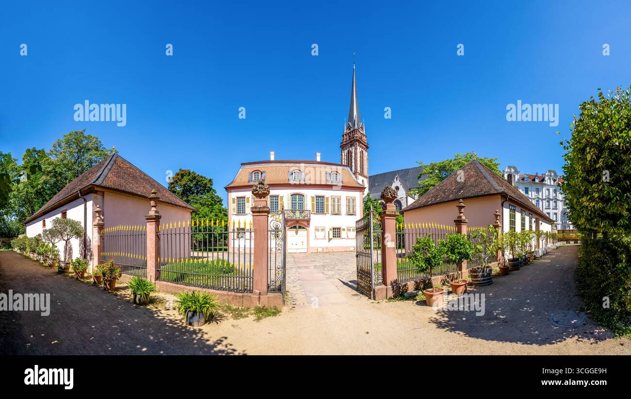 Prince Georg Garden, Darmstadt, Hessen, Germany Stock Photo