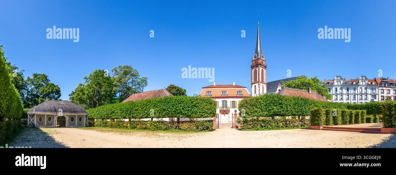 Prince Georg Garden, Darmstadt, Hessen, Germany Stock Photo