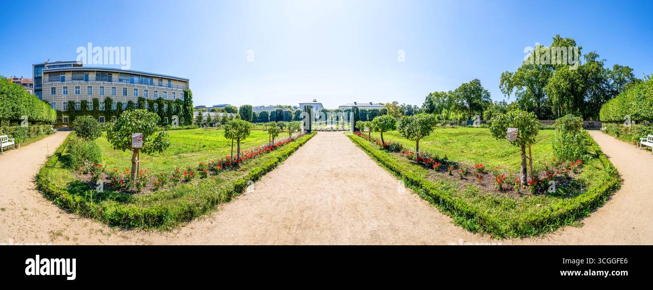 Prince Georg Garden, Darmstadt, Hessen, Germany Stock Photo