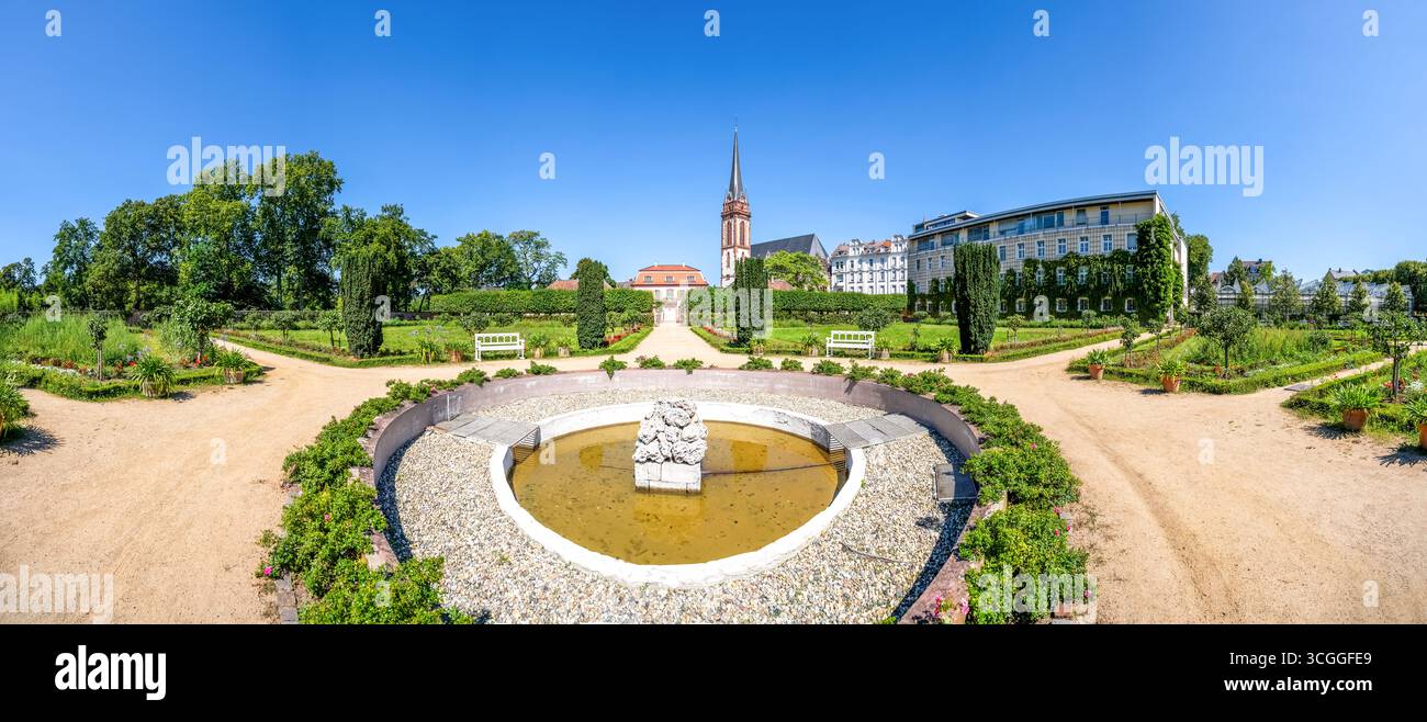 Prince Georg Garden, Darmstadt, Hessen, Germany Stock Photo
