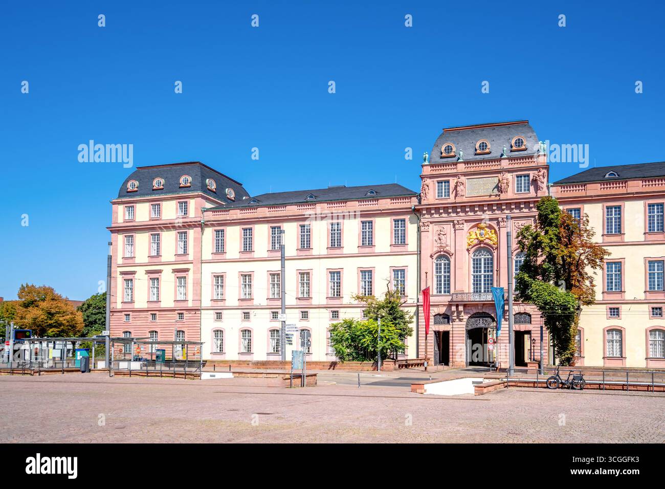 Old city of Darmstadt, Hessen, Germany Stock Photo