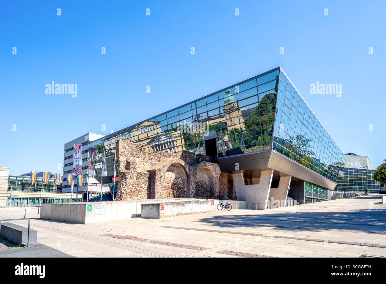 Old city of Darmstadt, Hessen, Germany Stock Photo