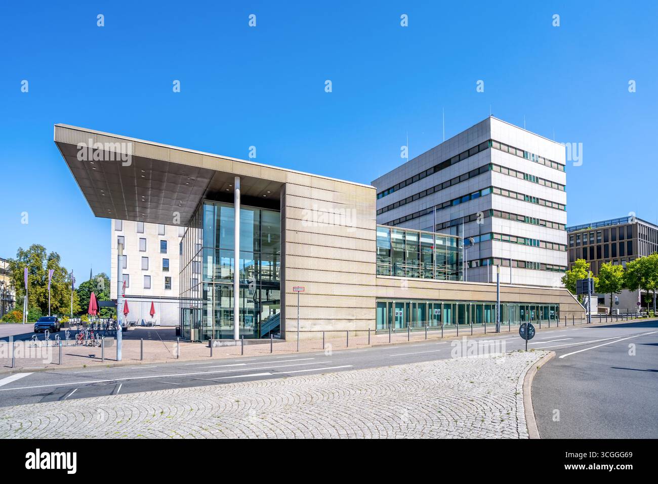 Old city of Darmstadt, Hessen, Germany Stock Photo
