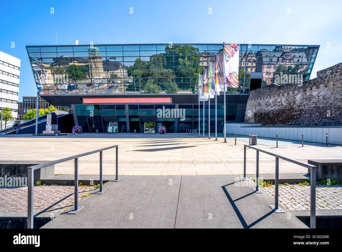 Old city of Darmstadt, Hessen, Germany Stock Photo