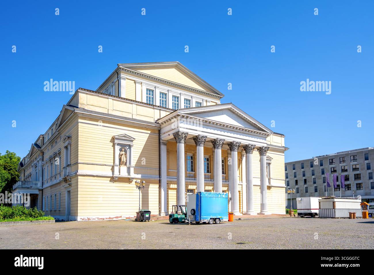 Old city of Darmstadt, Hessen, Germany Stock Photo