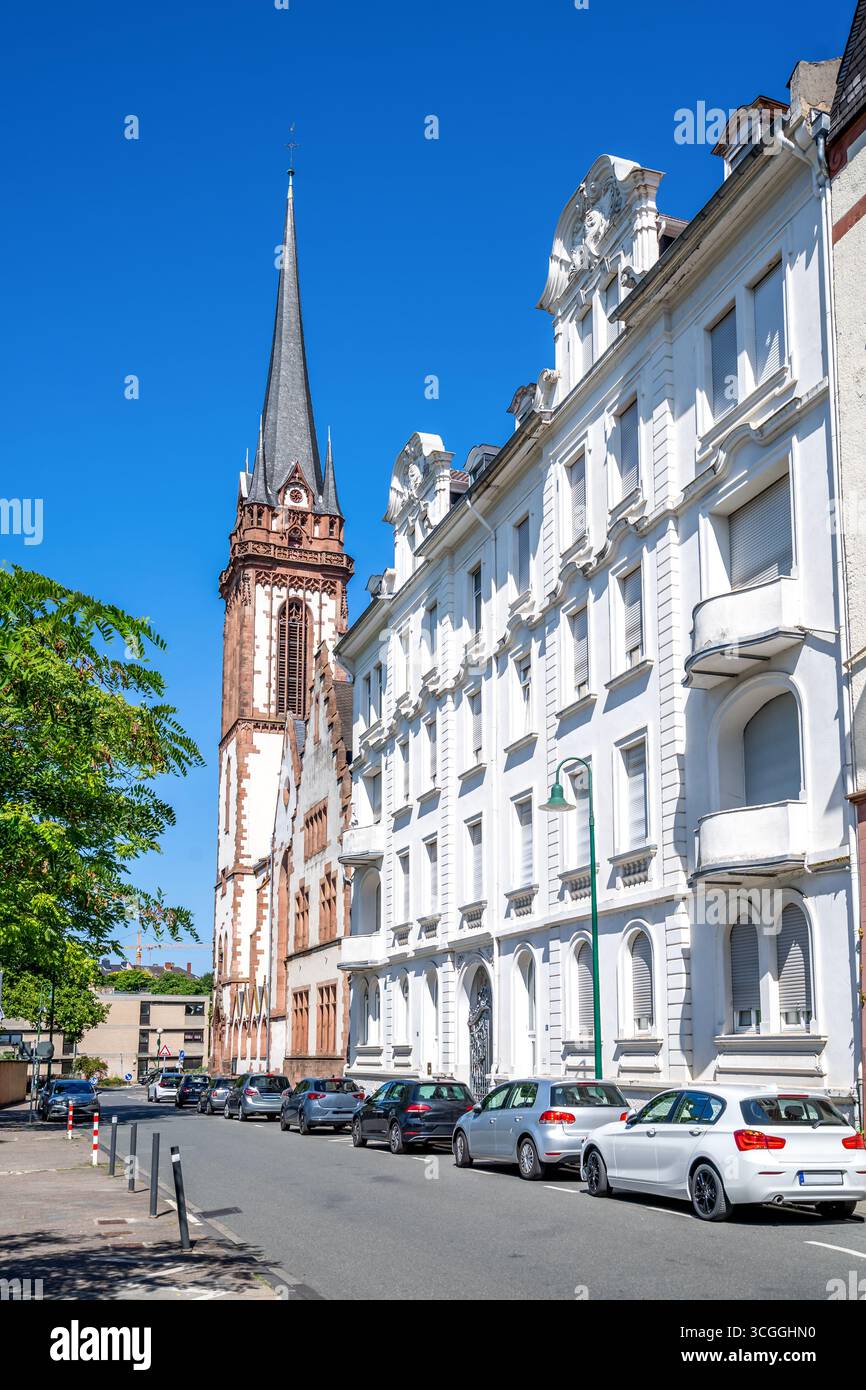 Saint Elisabeth Church, Darmstadt, Hessen, Germany Stock Photo
