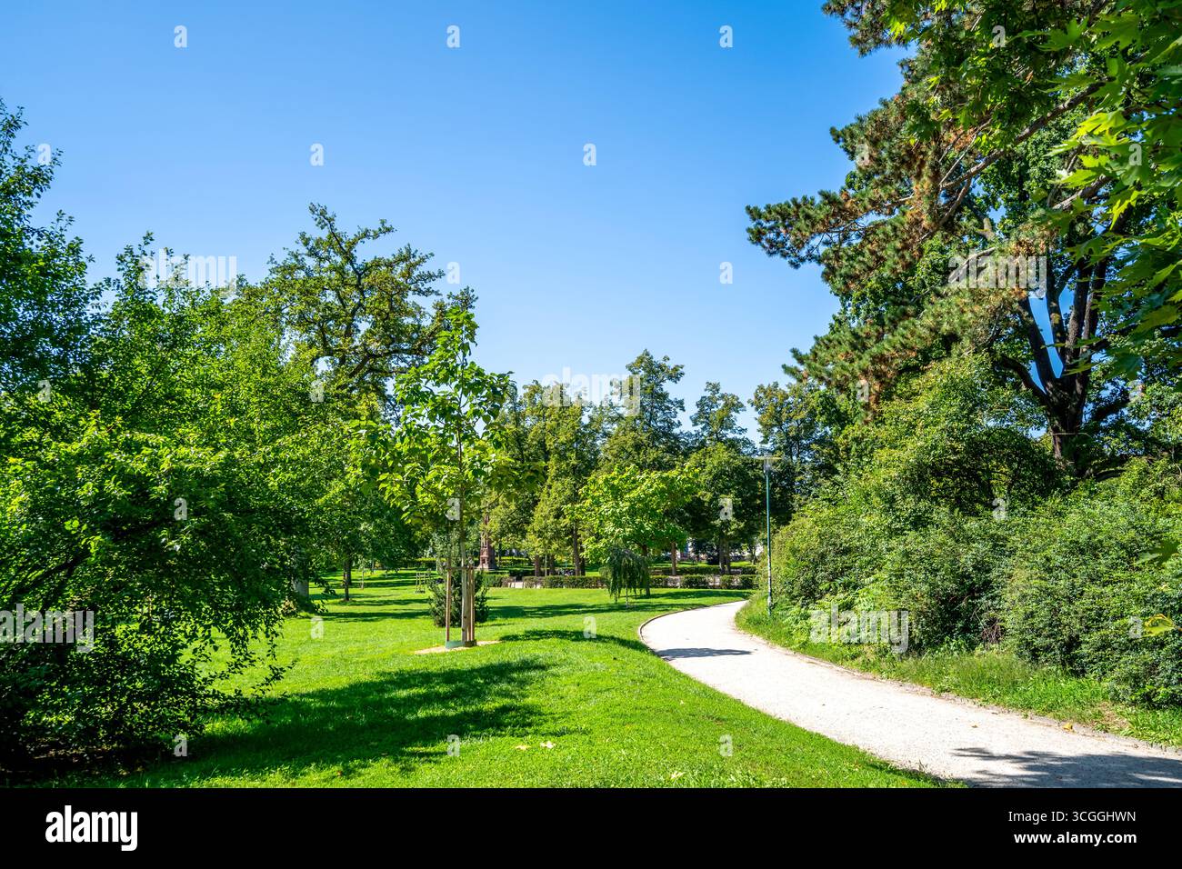 Prince Georg Garden, Darmstadt, Hessen, Germany Stock Photo