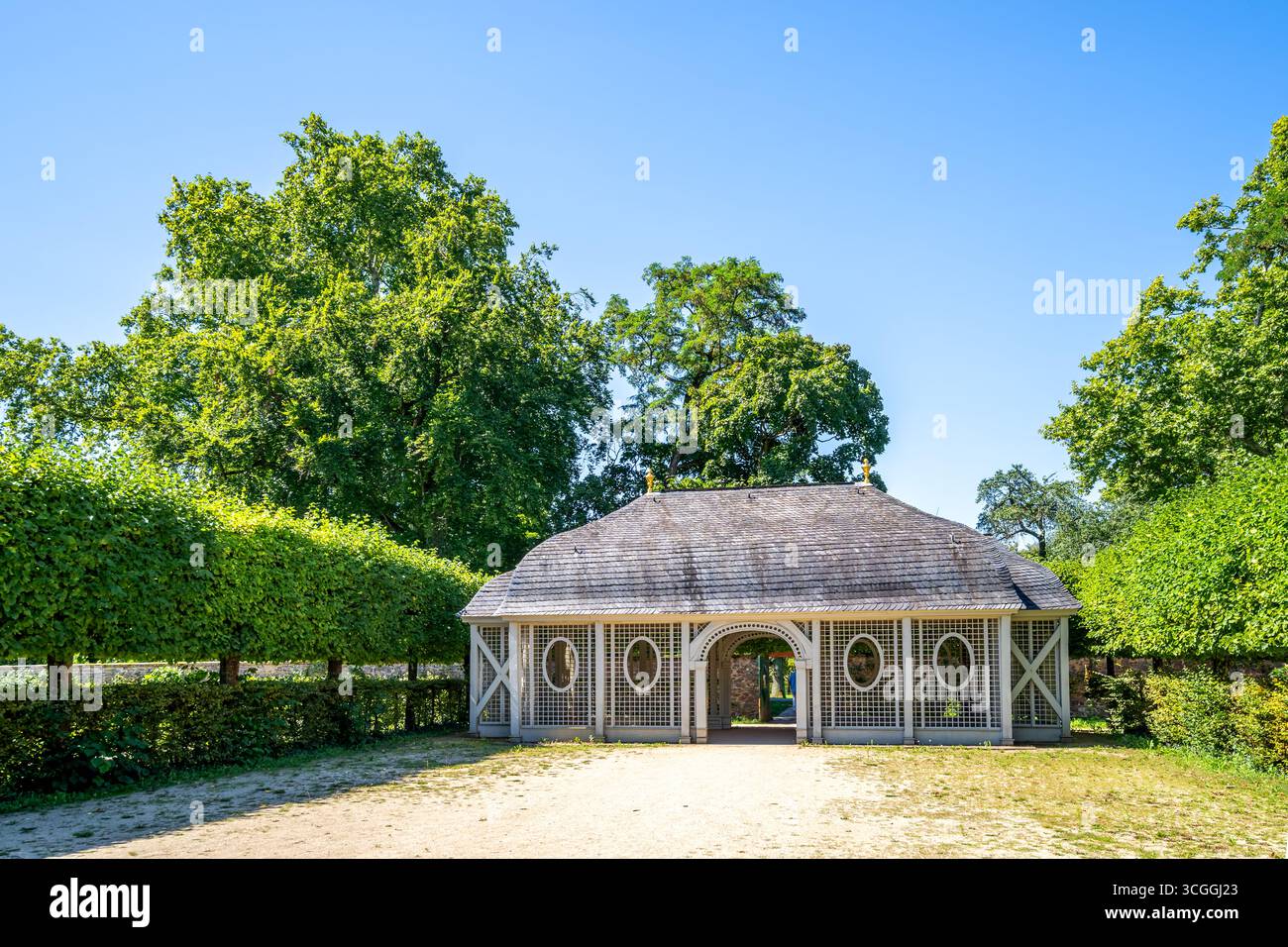 Prince Georg Garden, Darmstadt, Hessen, Germany Stock Photo