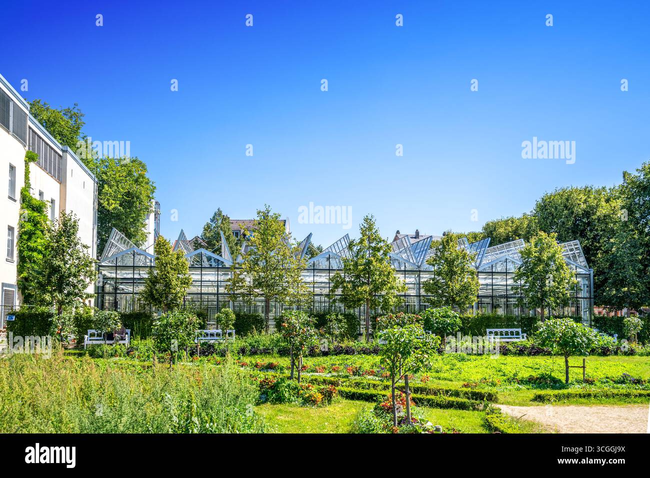 Prince Georg Garden, Darmstadt, Hessen, Germany Stock Photo
