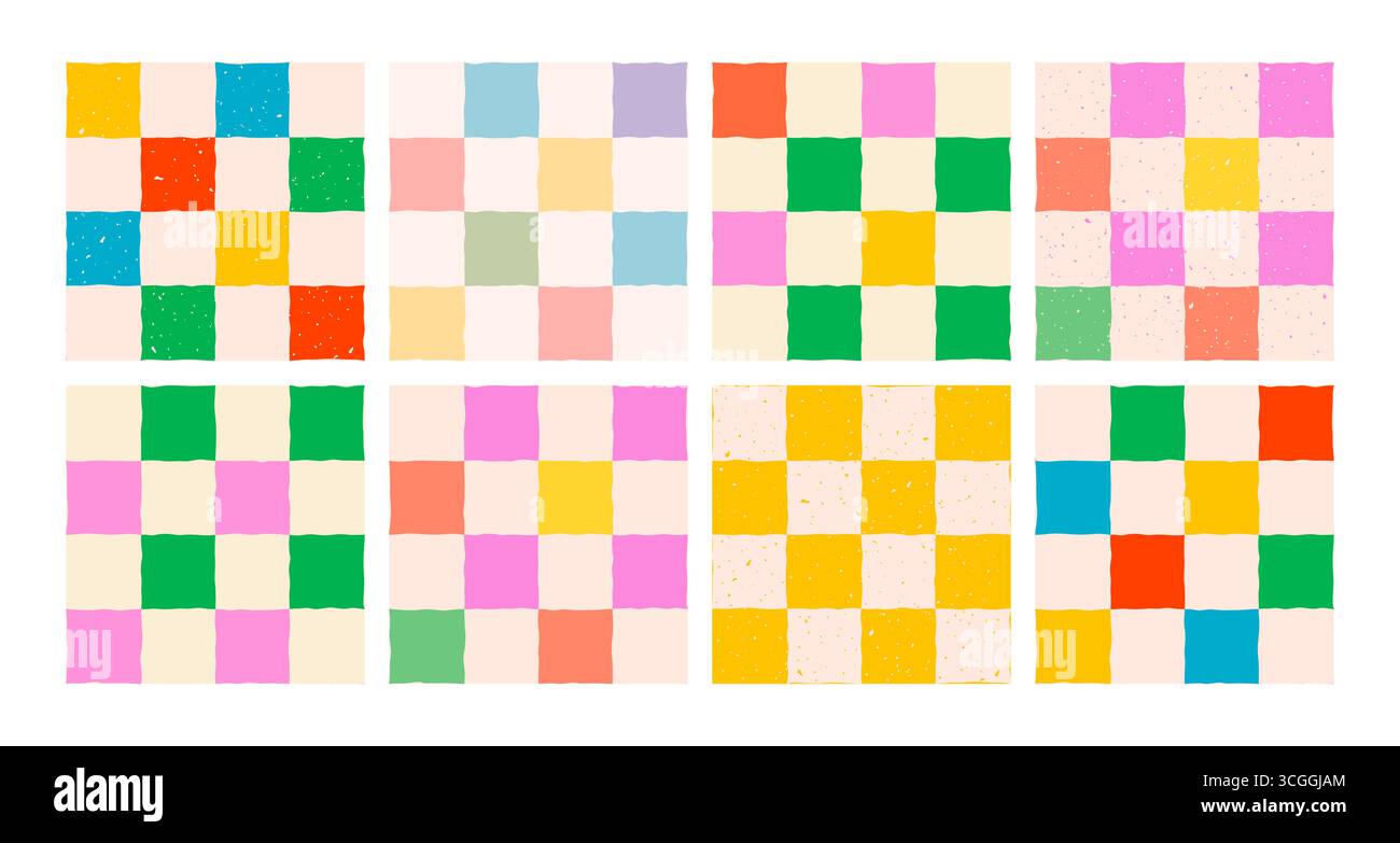 Interesting Checker Patterns Cute checkerboard floor tile hi-res stock photography and images - Alamy