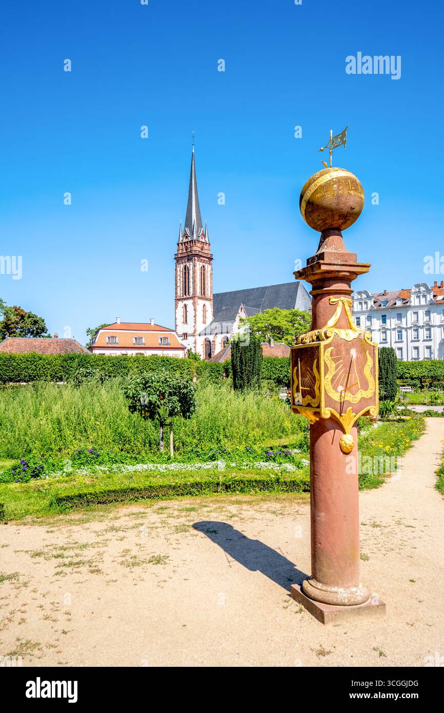 Prince Georg Garden, Darmstadt, Hessen, Germany Stock Photo