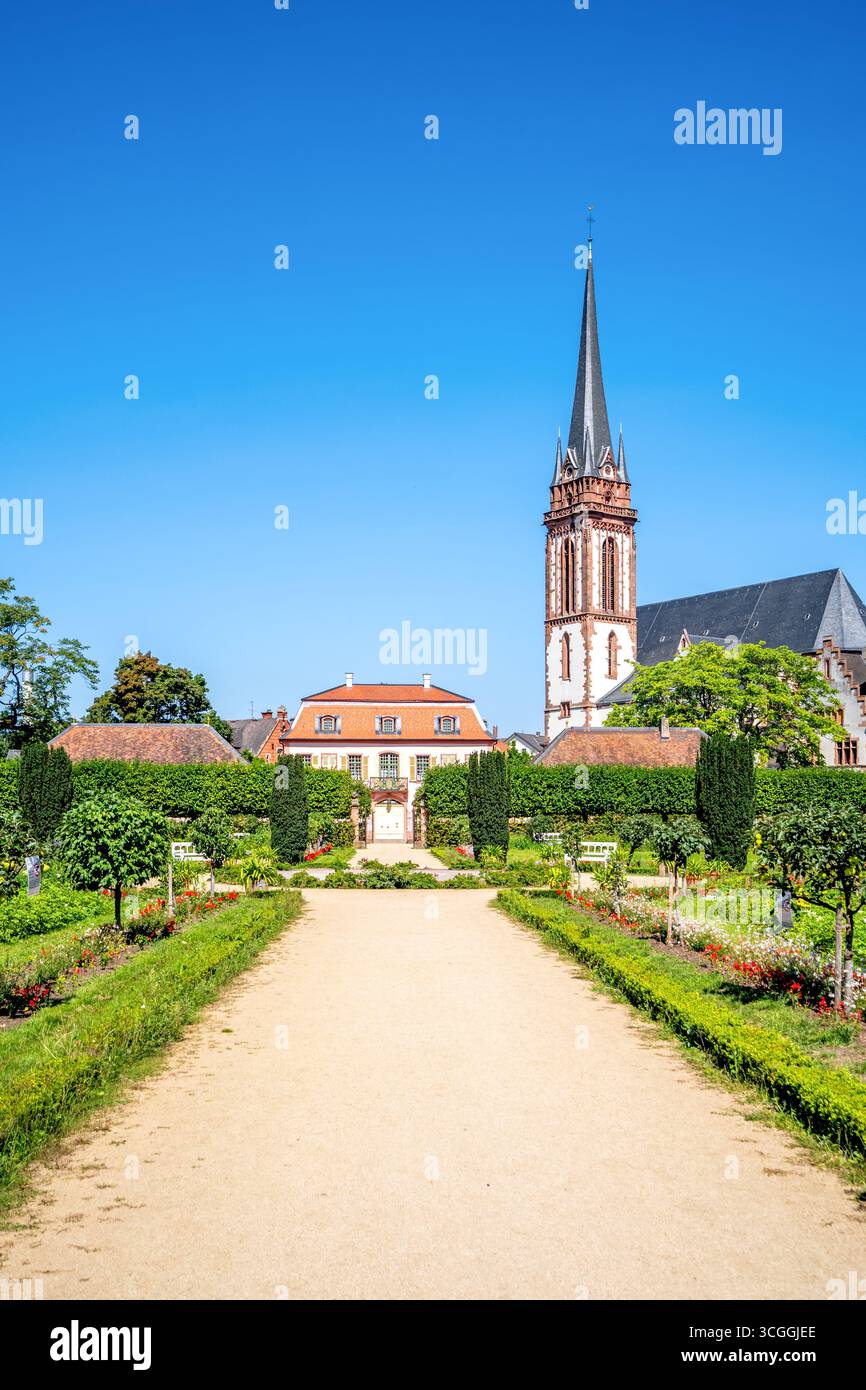 Prince Georg Garden, Darmstadt, Hessen, Germany Stock Photo