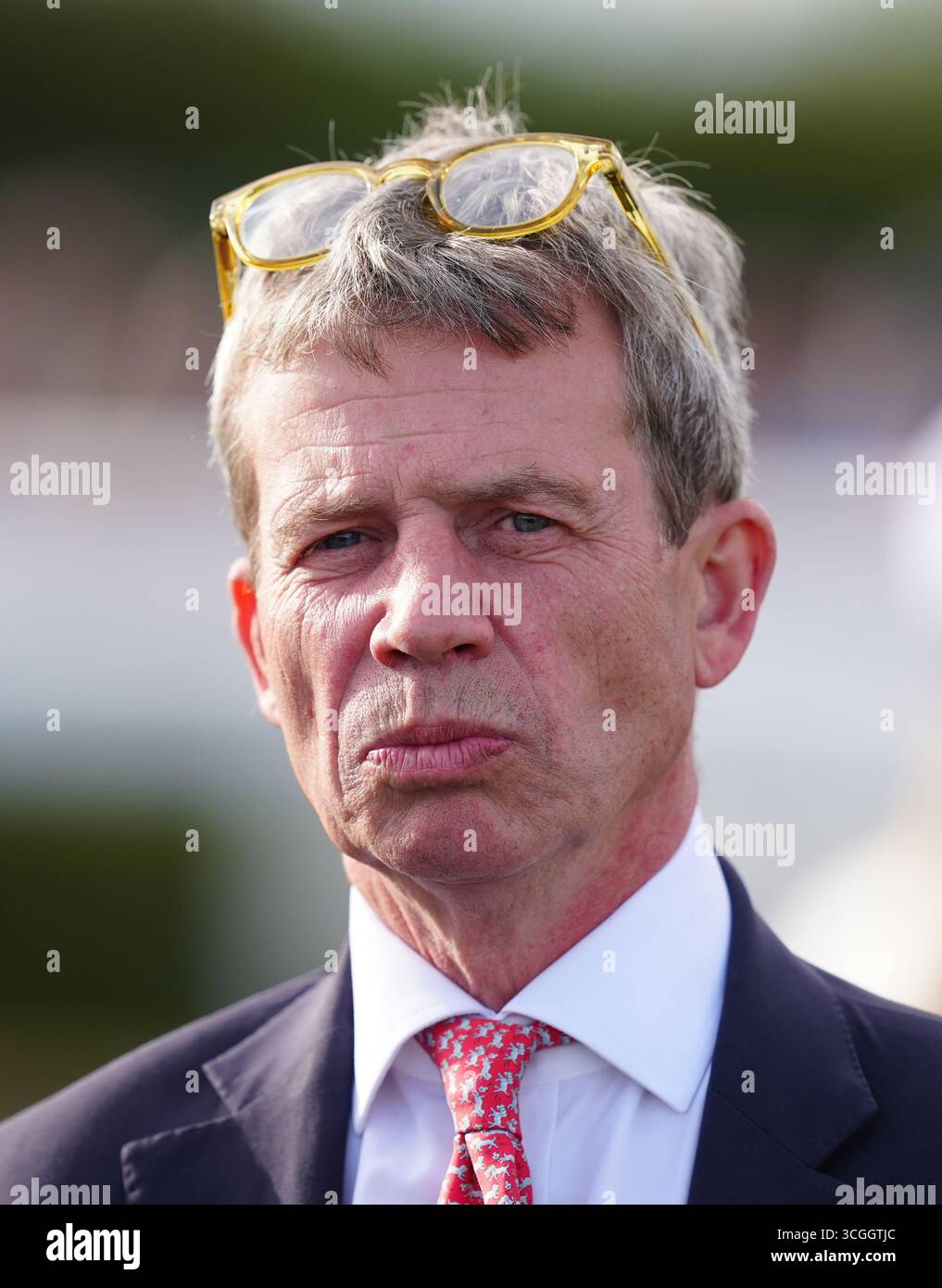 Trainer Jamie Osborne during Racing League week six at Southwell ...