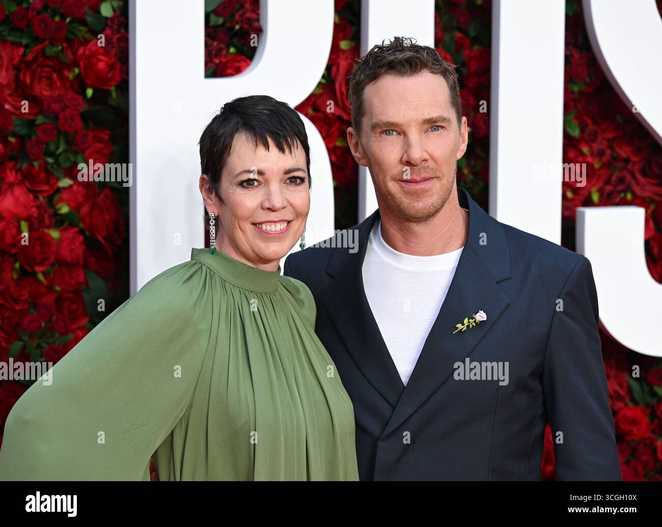 Amy Colman London, UK. August 28th, 2025. Olivia Colman and Benedict Cumberbatch ...