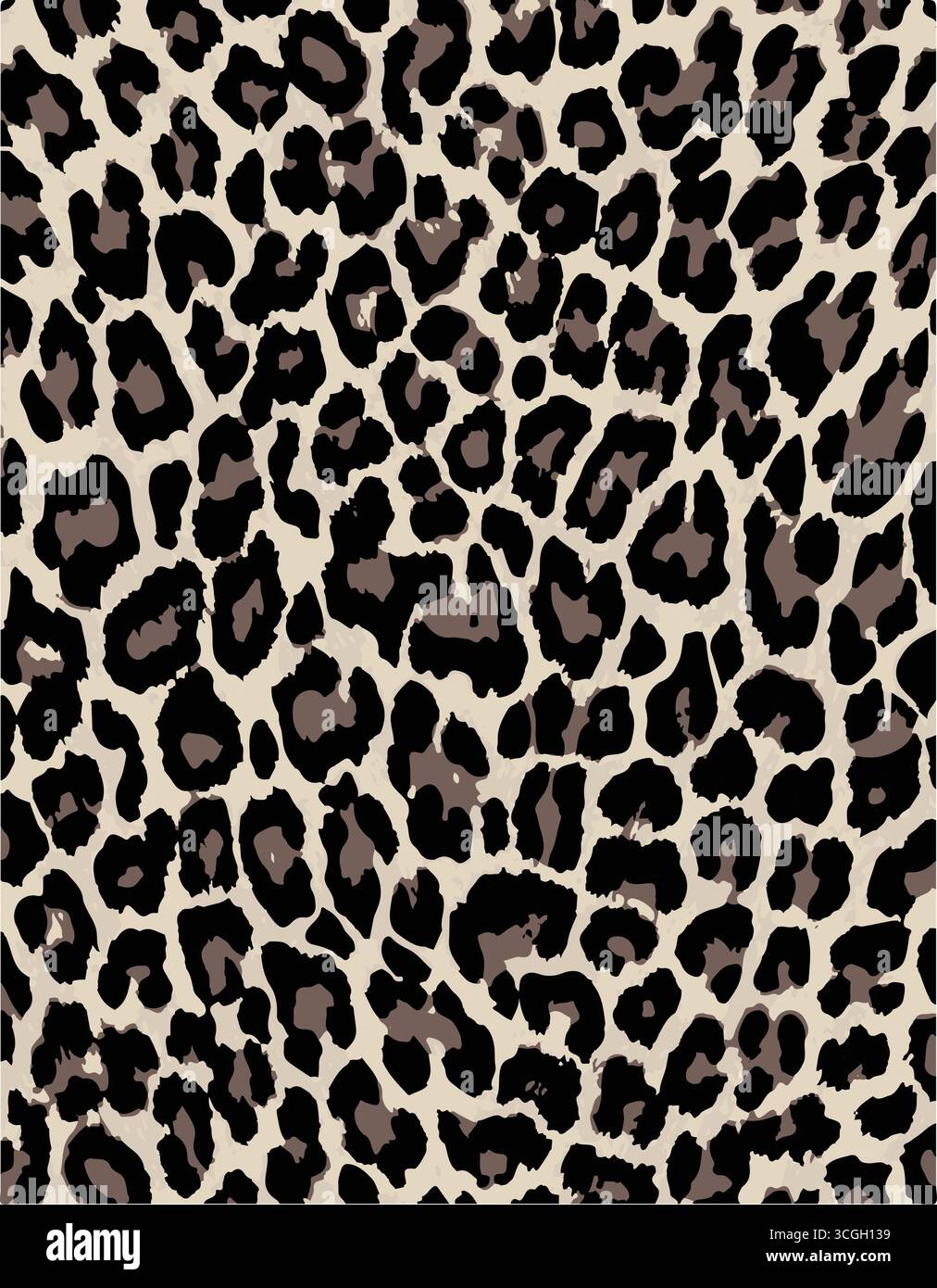 Leopard skin print, Artistic stylish seamless vector repeating leopard ...
