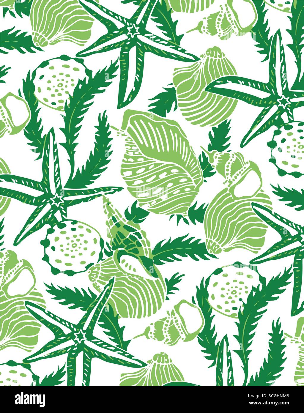 Hand drawn flat design floral pattern design. Abstract floral background with flowers and leaves. Hand drawn modern art. Vintage organic hand drawn na Stock Vector