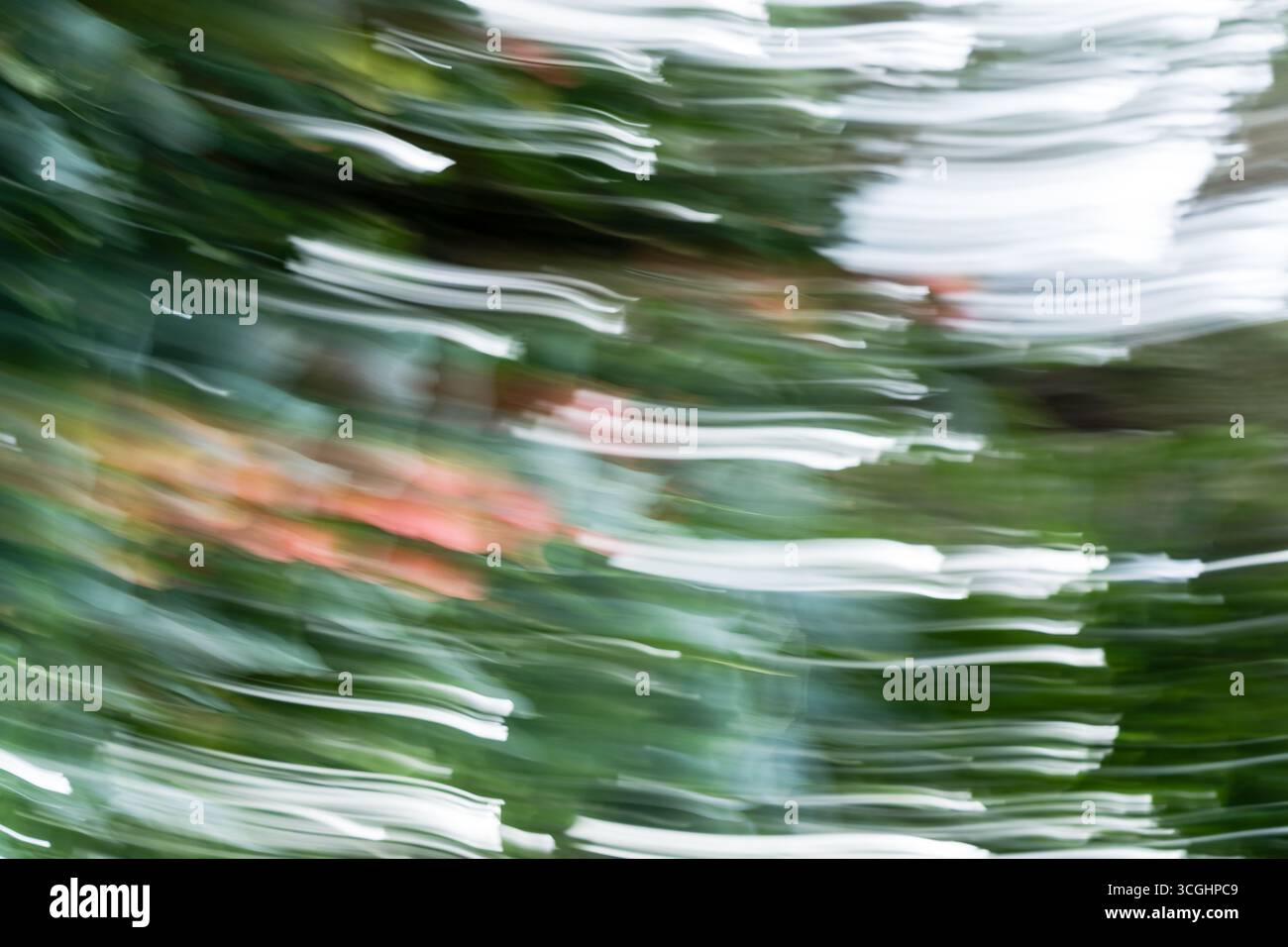 Abstract background of multi colors wave lines Stock Photo