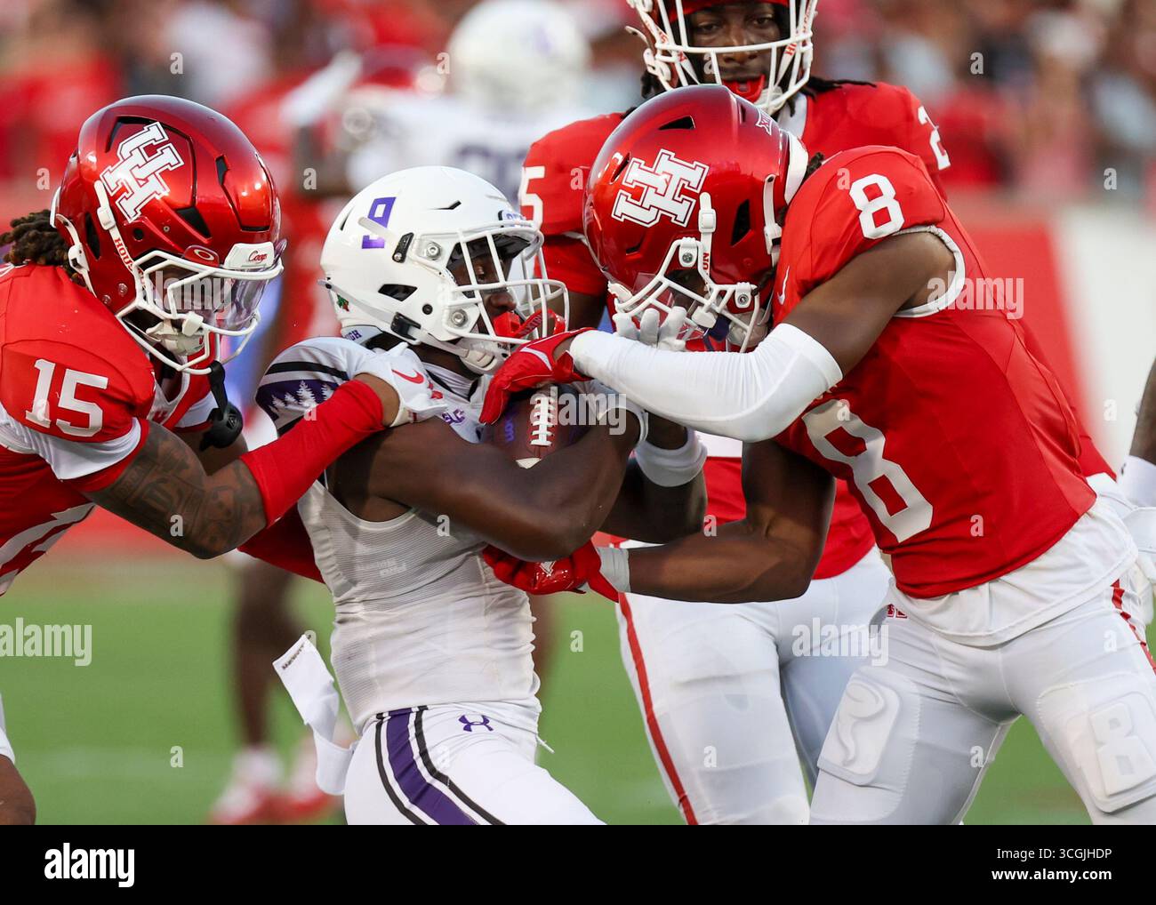 HOUSTON, CA - AUGUST 28: Houston Cougars defensive back Will James (15 ...