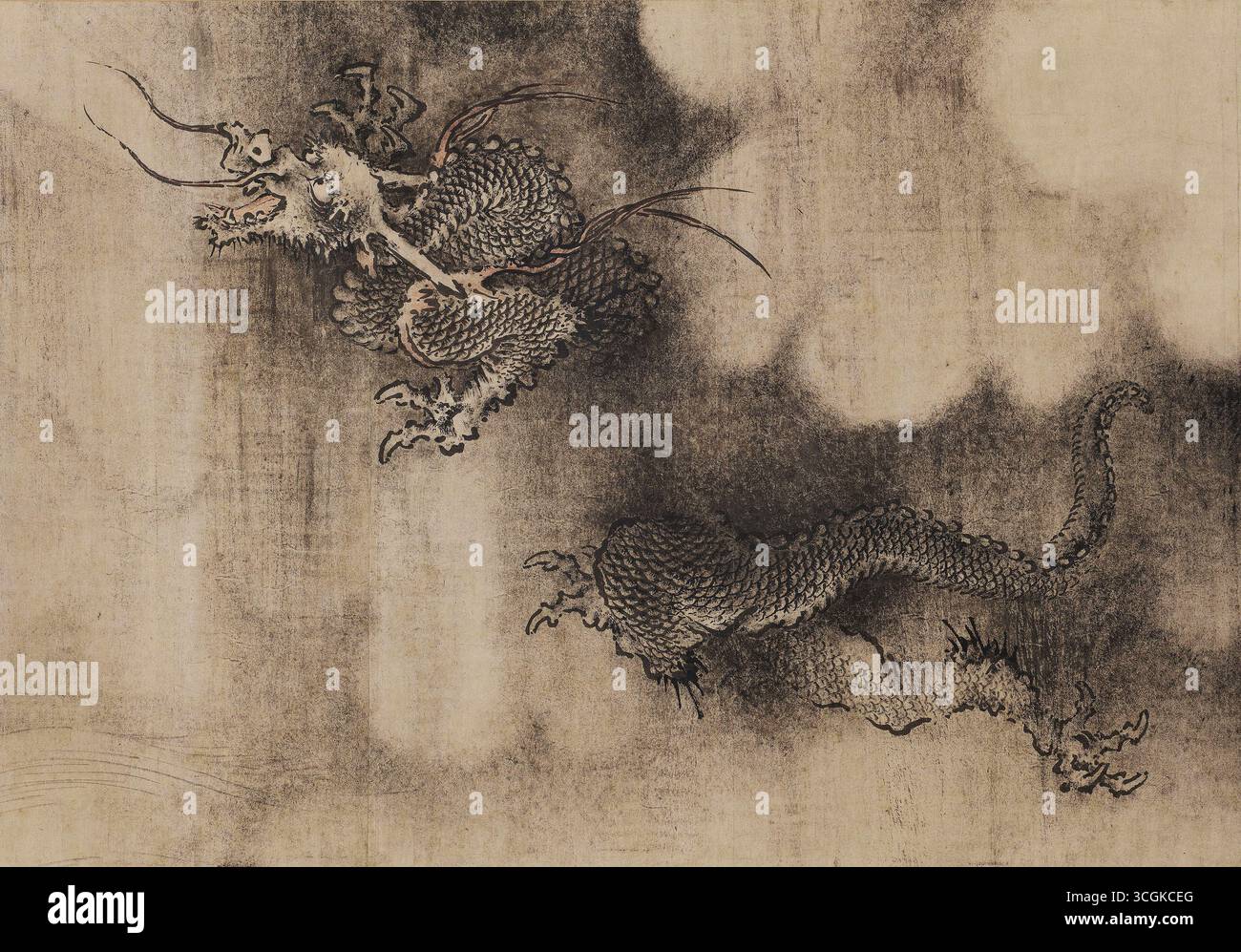 Nine Dragons (Detail), Chen Rong - Southern Song, Museum of Fine Arts ...