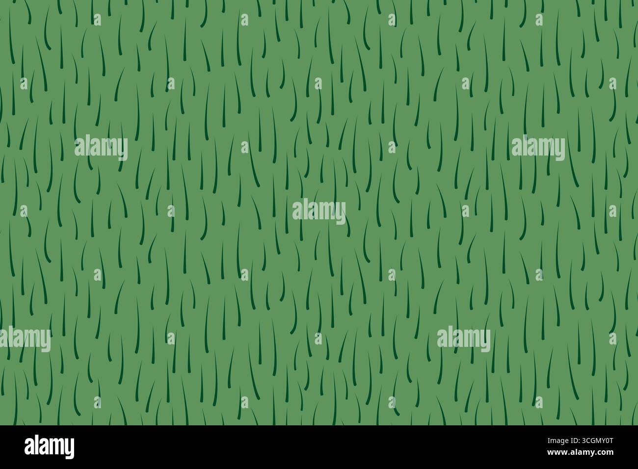 seamless pattern of green grass- vector illustration Stock Vector