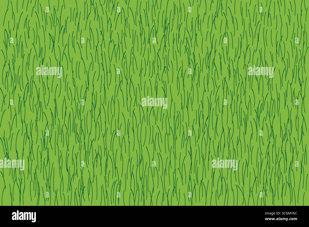 green grass background- vector illustration Stock Vector