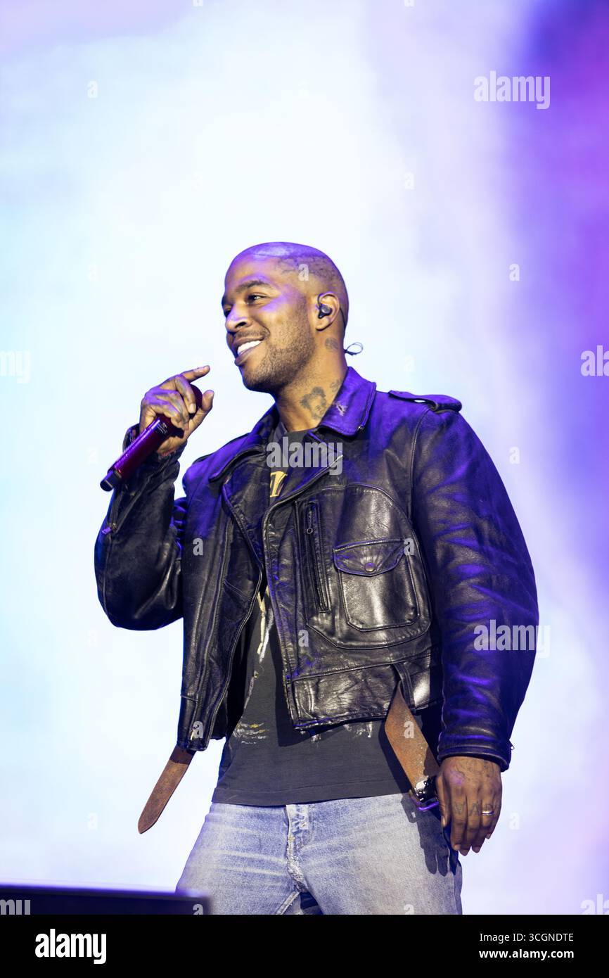 North American rapper, singer and music producer Scott Mescudi aka Kid ...