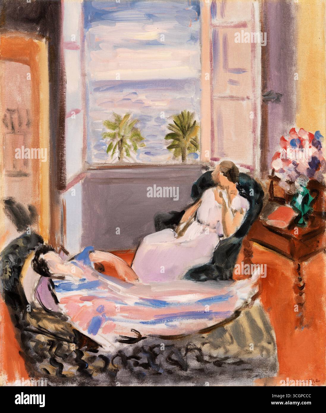Henri Matisse、INTERIEUR ROUGE、希少高級画集画 Inside the Henri Matisse painting 'The Red Studio' | THE WORLD OF