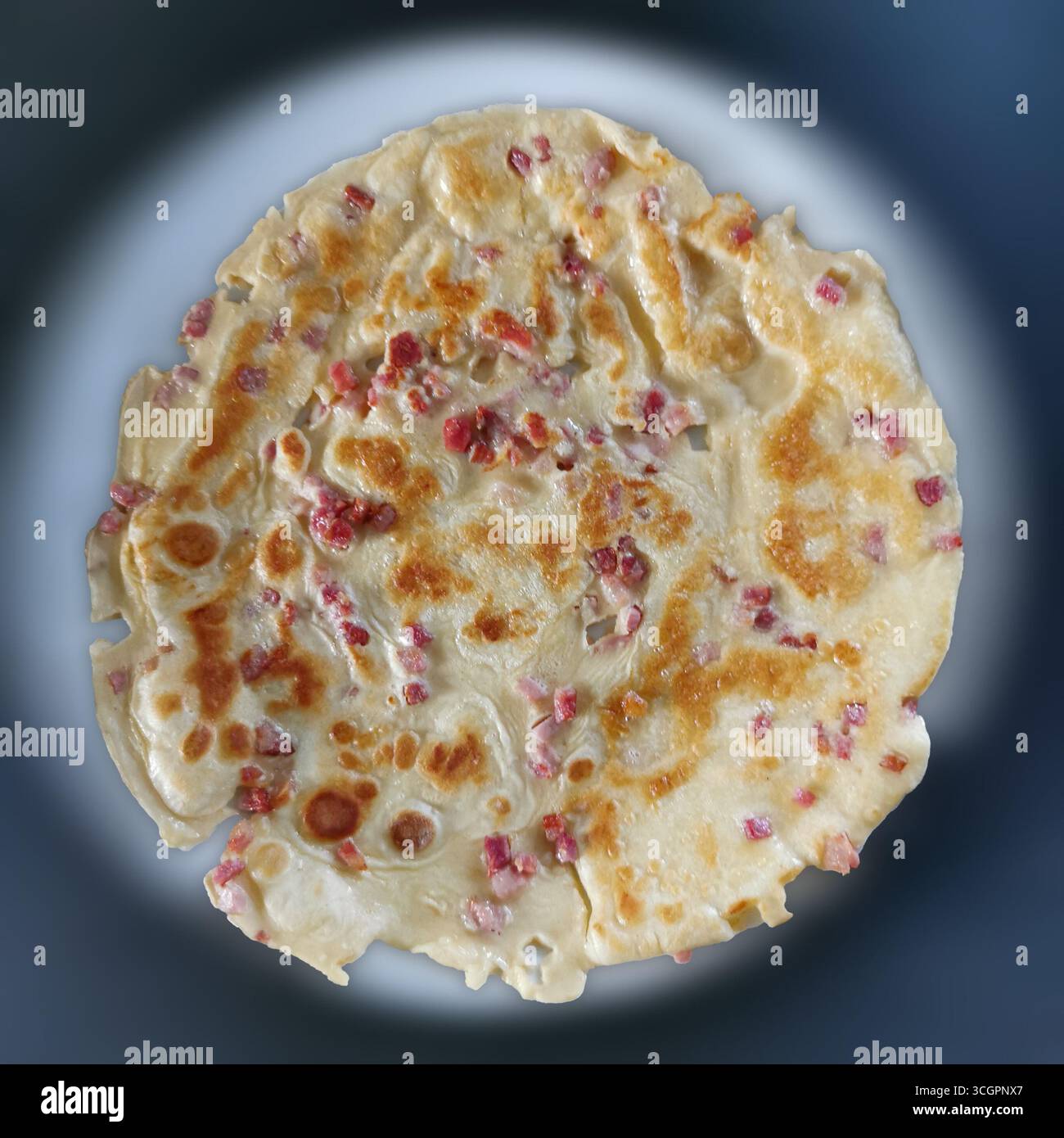 Pfannkuchen herzhaft - Smartphone Captured Stock Image