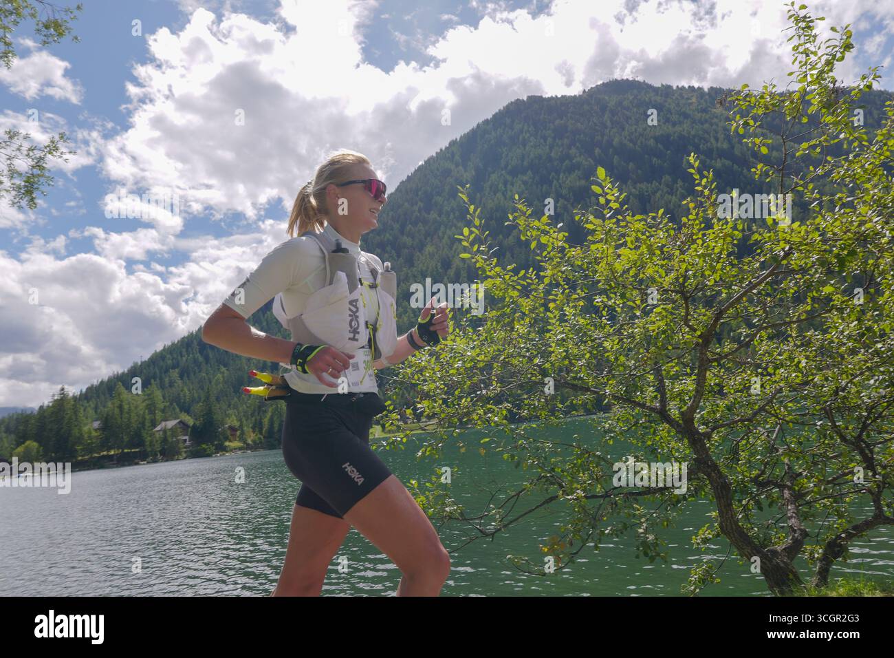 Switzerland. 29th Aug, 2025. First men and women of the CCC, the 100K ...