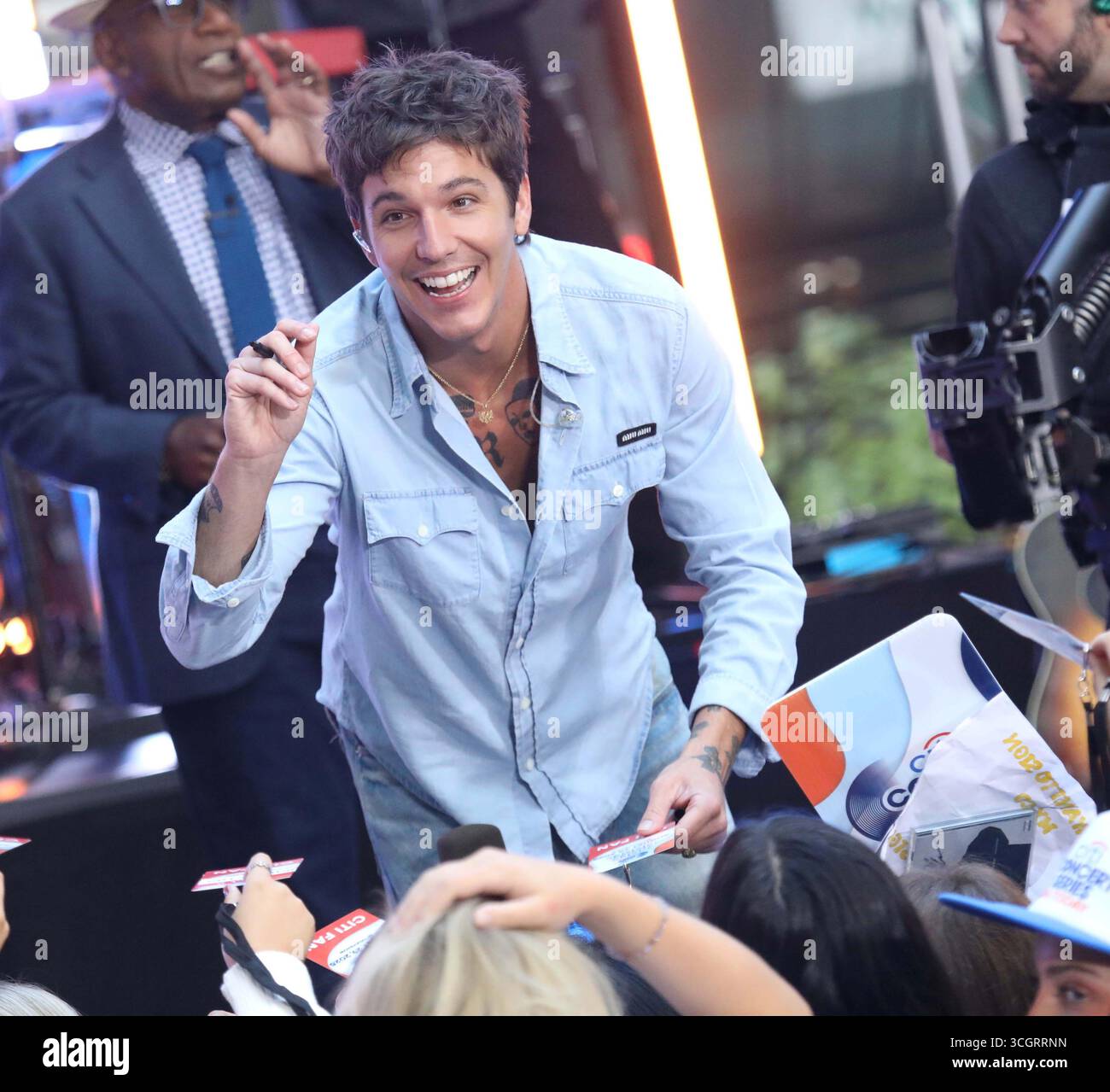 August 29, 2025, New York, New York, USA: Singer/musician ROLE MODEL ...