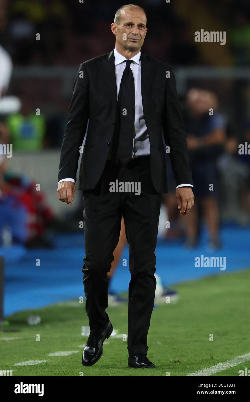 Massimiliano Allegri head coach of AC Milan during the Serie A football ...