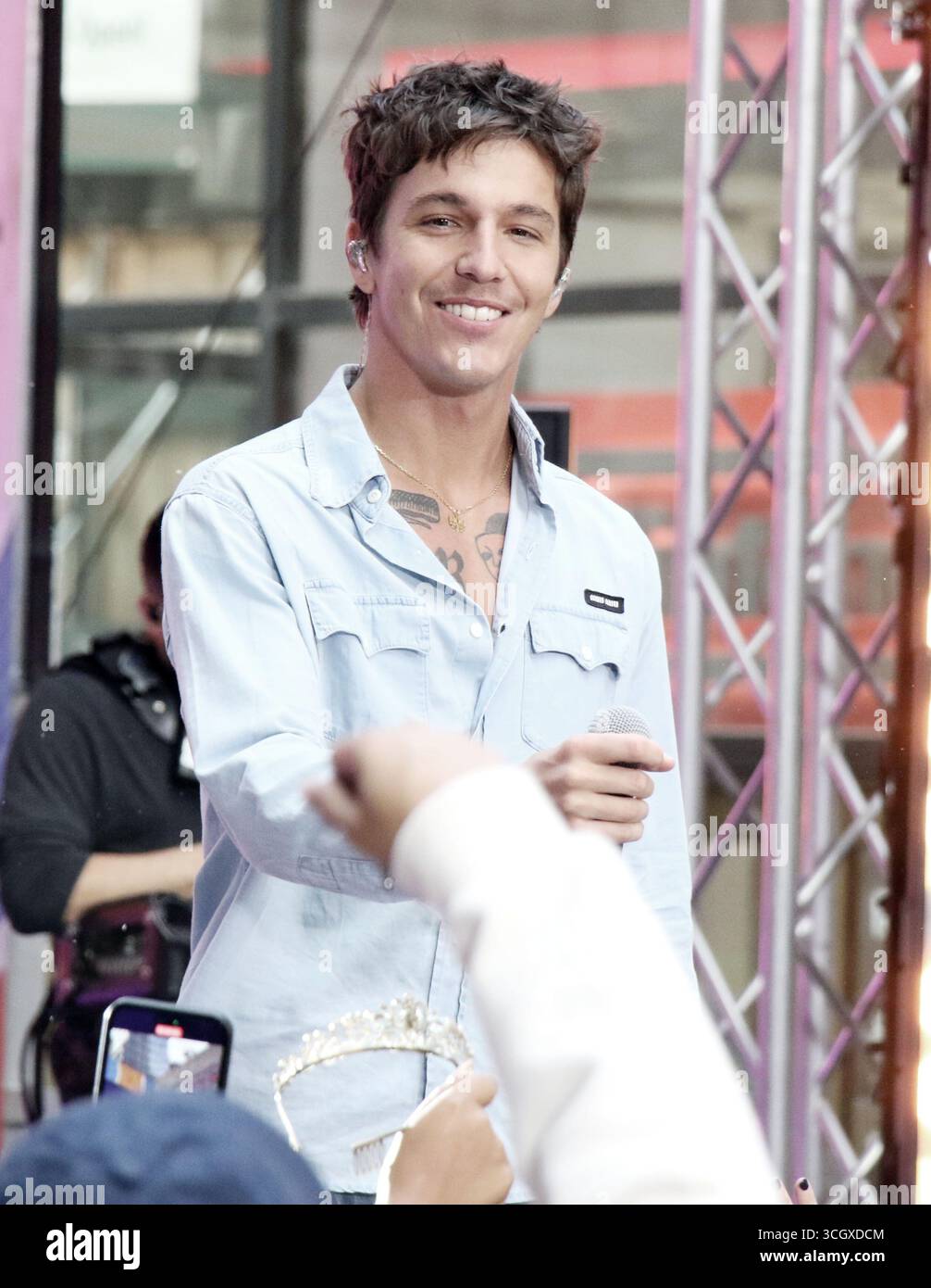 NEW YORK, NY - AUGUST 29: Tucker Pillsbury aka Role Model performs on