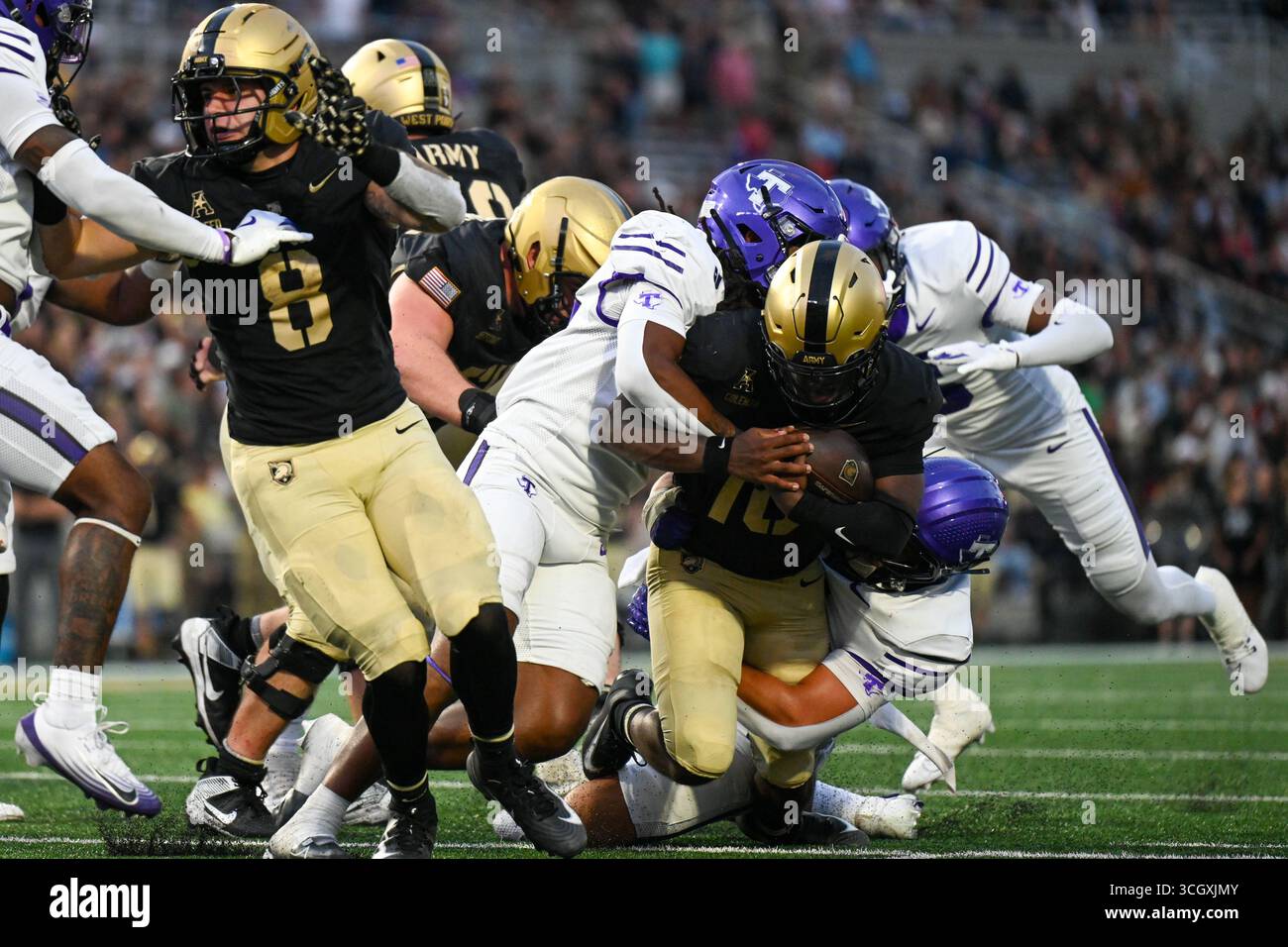 West Point, New York, USA. 30th Aug, 2025. Army Black Knights ...