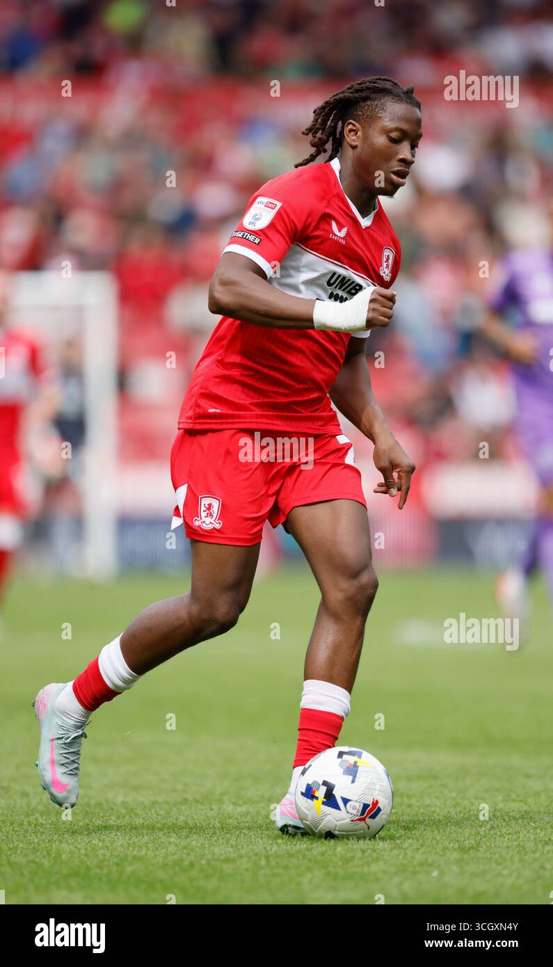 Kaly Middlesbrough's Mamadou Kaly Sene during the Sky Bet Championship match ...