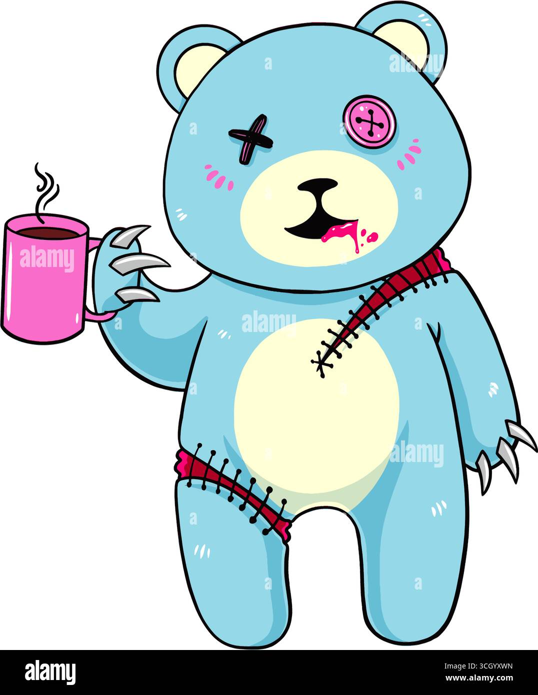 Zombie bear Cut Out Stock Images & Pictures - Alamy