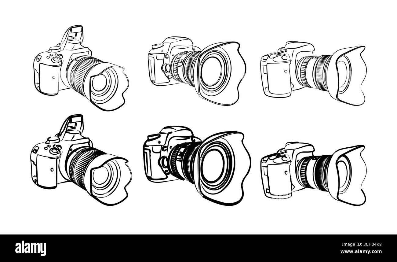 Sketch shutter Stock Vector Images - Alamy