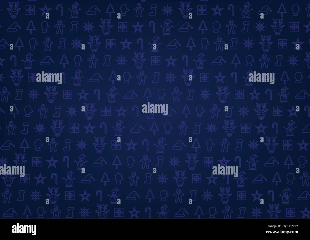 Blue Christmas Background. Vector Illustration Stock Vector Image & Art ...