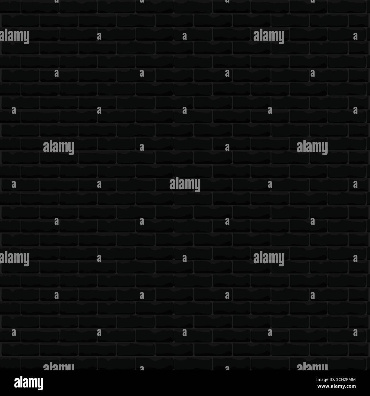 Classic Brick Wall with Neat Natural Texture Stock Vector