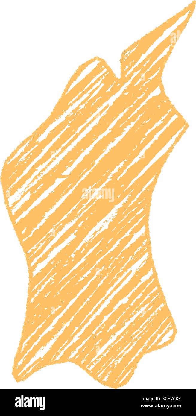 Diagonal Squiggle Speech Bubble Sketch Stock Vector