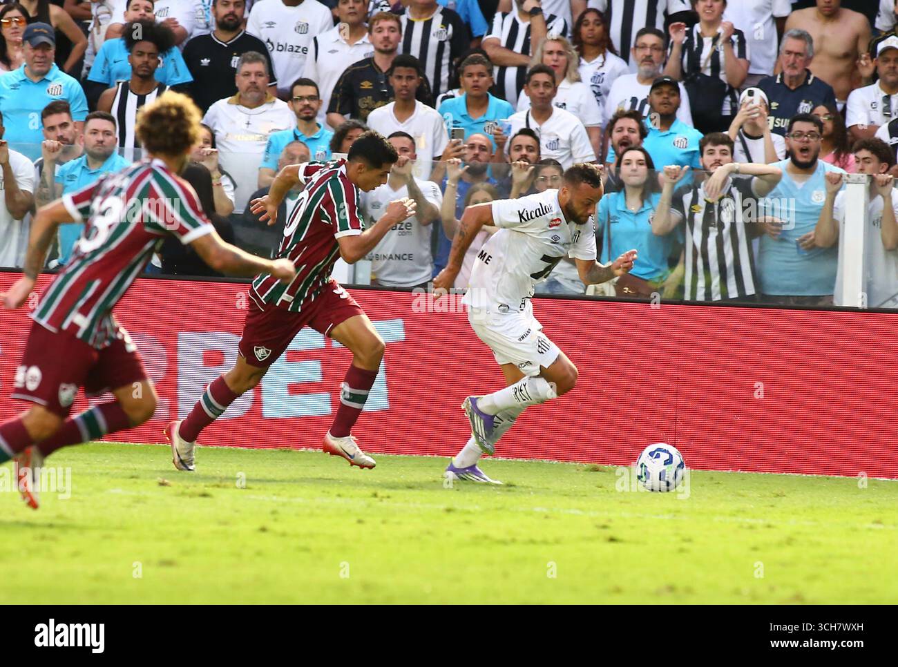 SP SANTOS 08/31/2025 BRAZILIAN A 2025, SANTOS x FLUMINENSE
